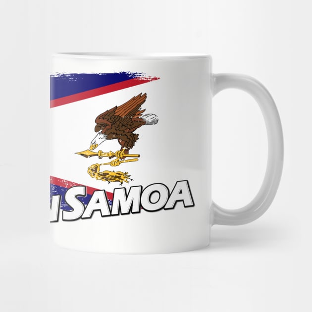 American Samoa flag by PVVD